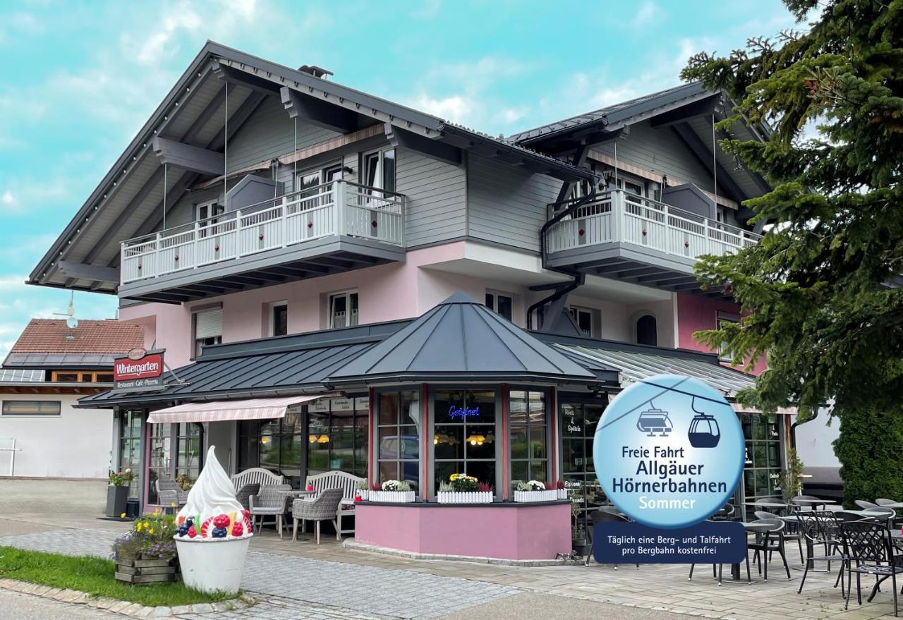 Vintage-Hotel Charivari- Sommer Hoernerbahnen Kostenlos Bolsterlang Exterior foto